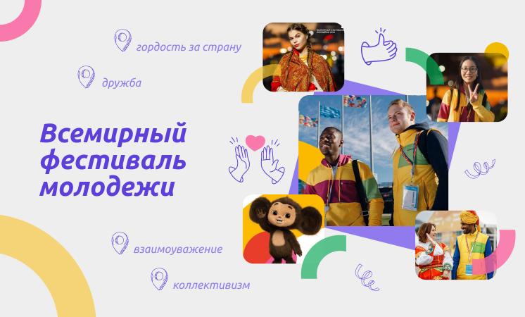 Понедельник. 26 февраля 2024. Внеурочное занятие: «Разговоры о важном» 1-9 кл. Тема: «Всемирный фестиваль молодёжи».