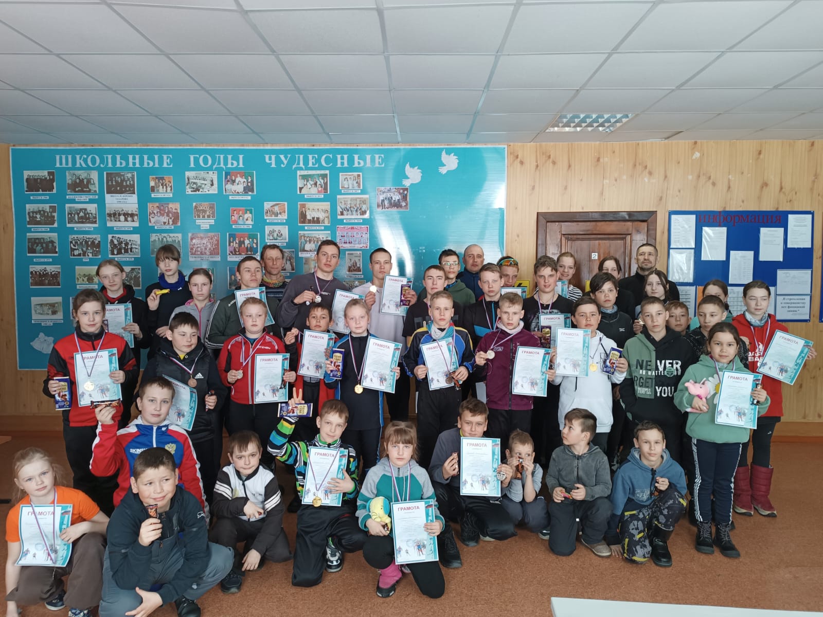 Соревнования по лыжным гонкам, посвящённые памяти Греховой Ольги Иннокентьевне.